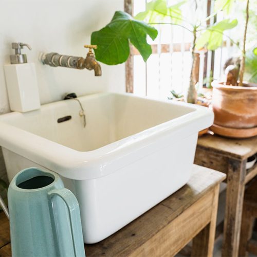 Farmhouse bathroom sink ideas