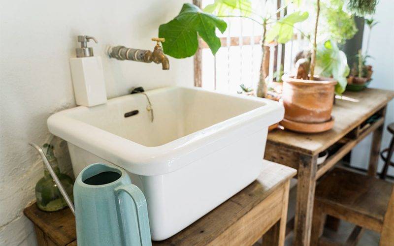 Farmhouse bathroom sink ideas